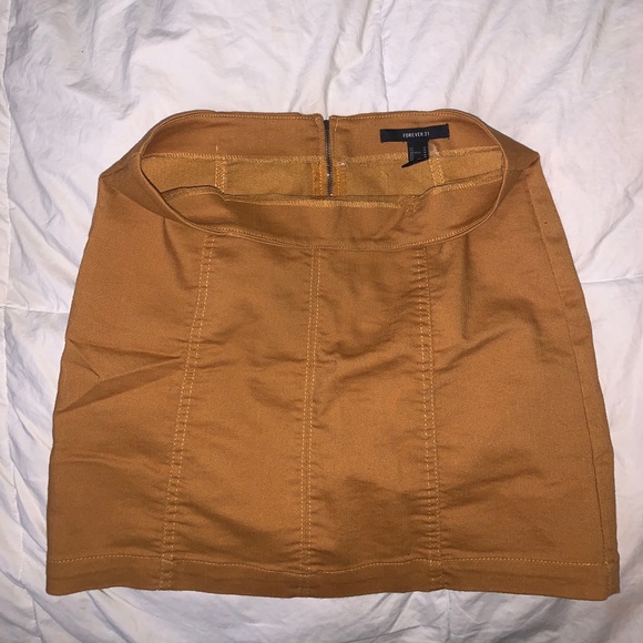 Burnt orange skirt - Picture 4 of 6